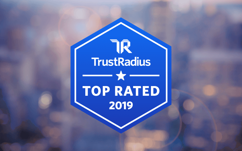 TrustRadius top rated 2019 | trustradius.com