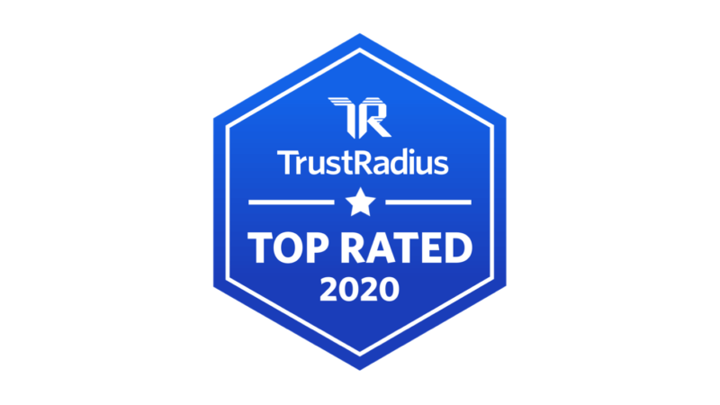 trustradius 2020 top rated awards | trustradius.com