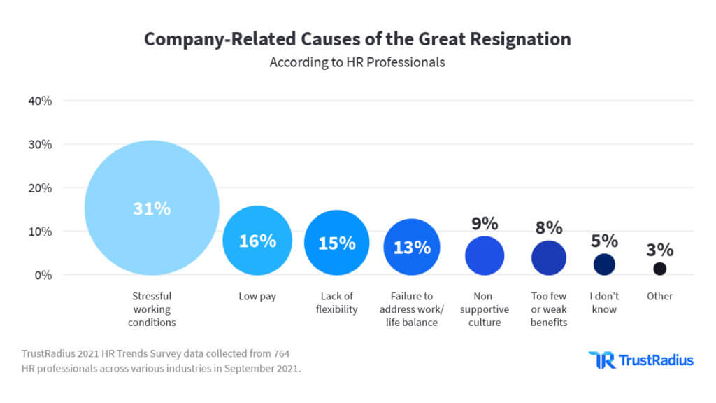 Company-Related Causes of the Great Resignation 
