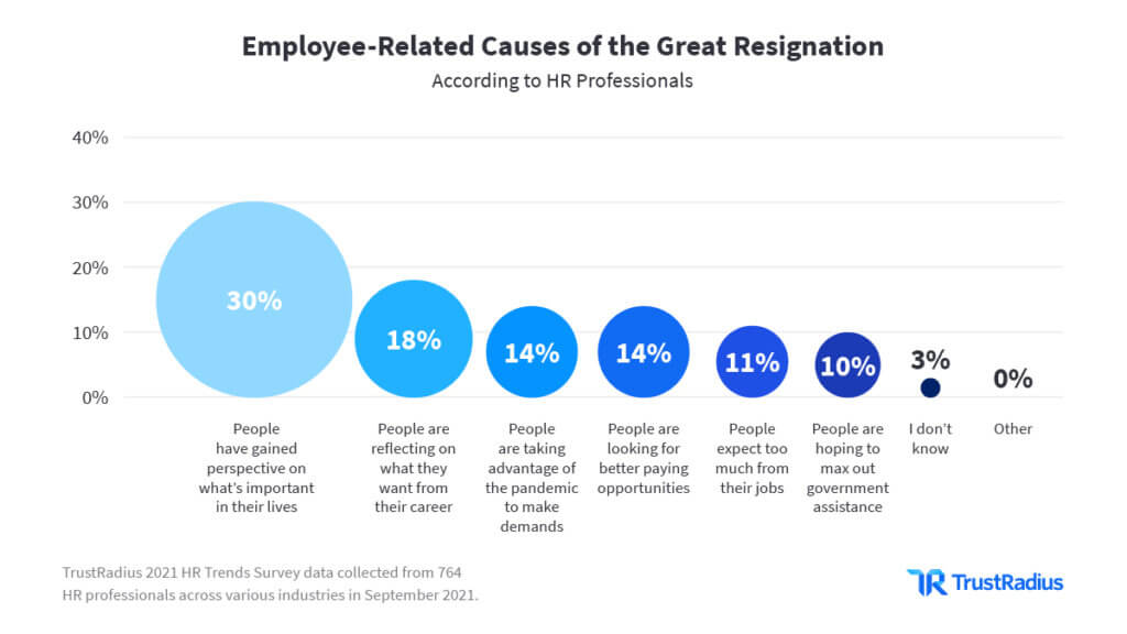 Employee-Related Causes of the Great Resignation